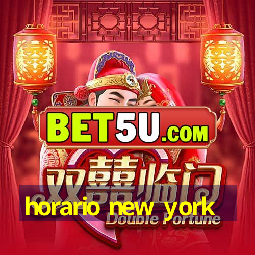 horario new york